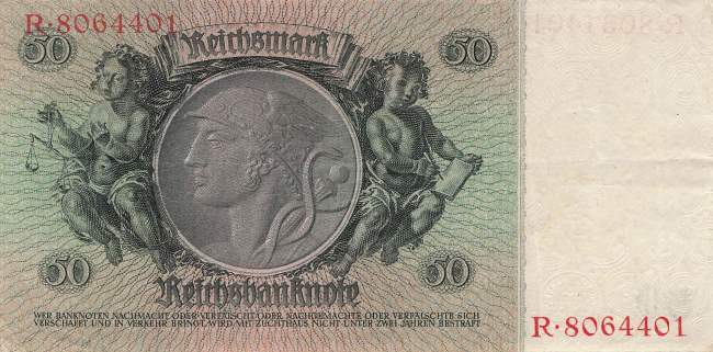 50 Mark 1933 ro.175a D/R